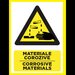 Placuta pentru materiale corozive corrosive materials